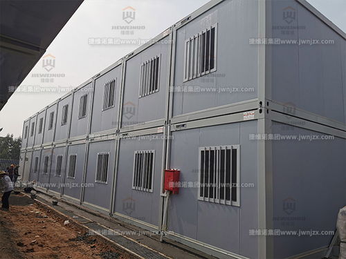 鄭州建筑工地集裝箱房 建筑工地宿舍廠家現貨 捷維諾全國發貨